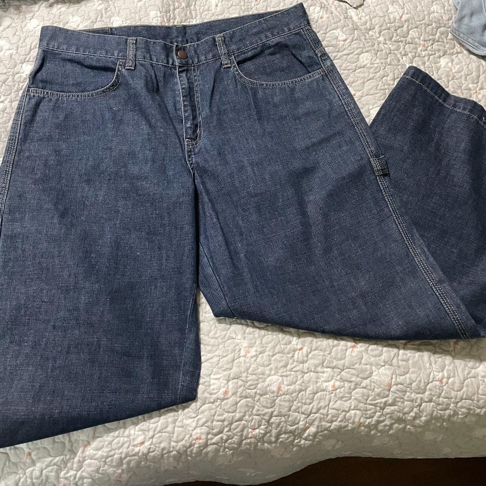 Levis Carpenter Jeans Vintage Retro in perfect cond Size 12 * Straight/wide leg